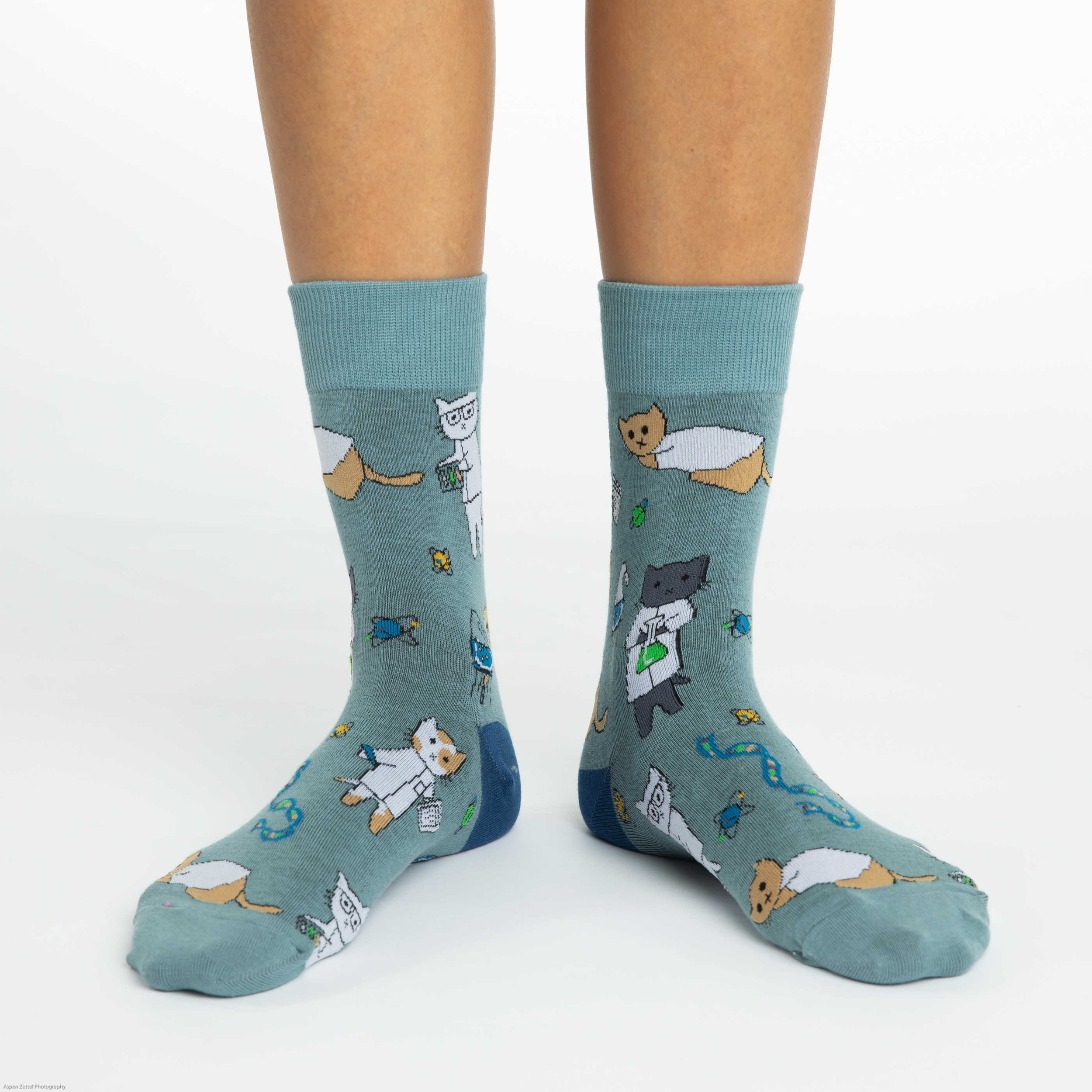 Women's Science Cats Socks