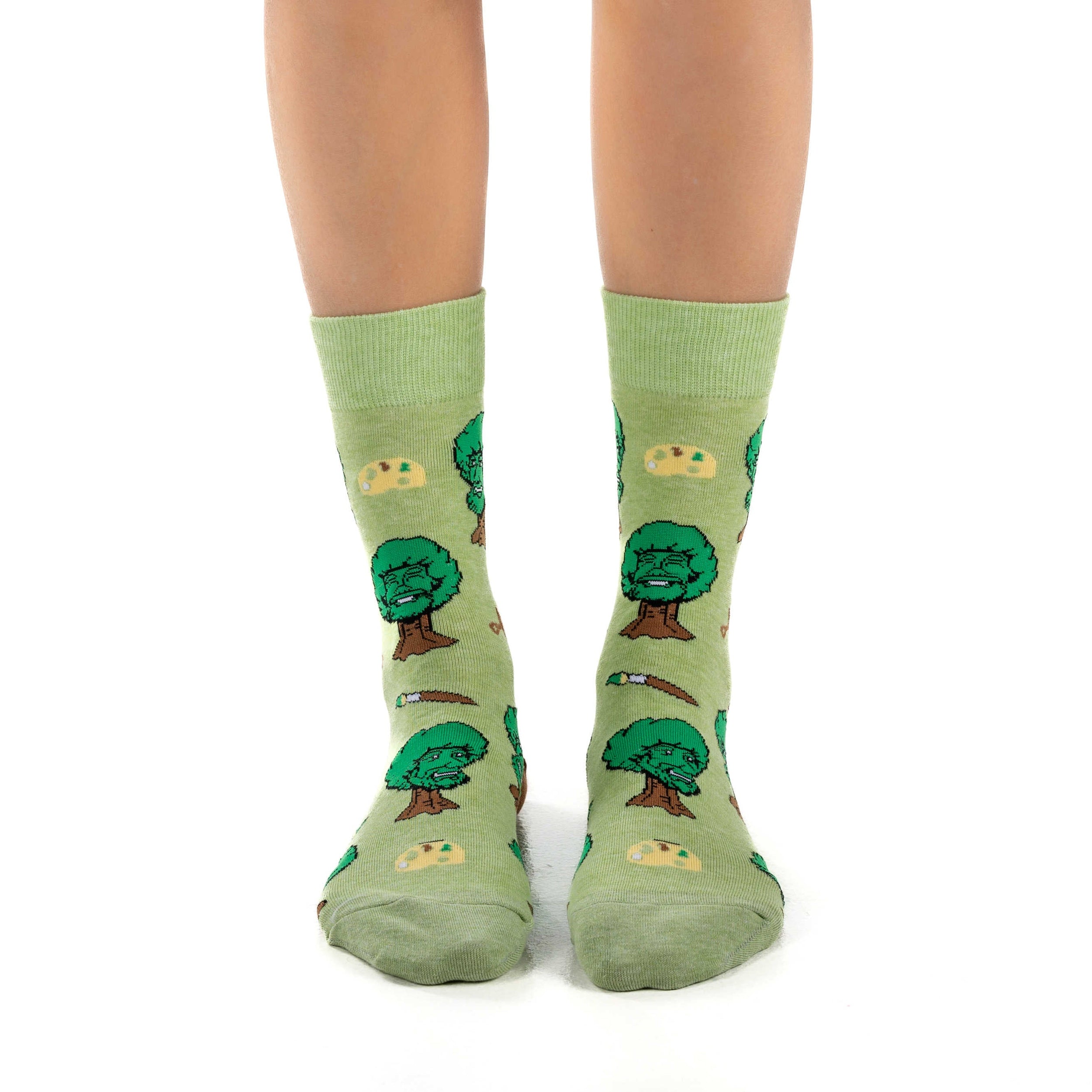 Women's Bob Ross Happy Trees Socks