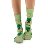 Women's Bob Ross Happy Trees Socks