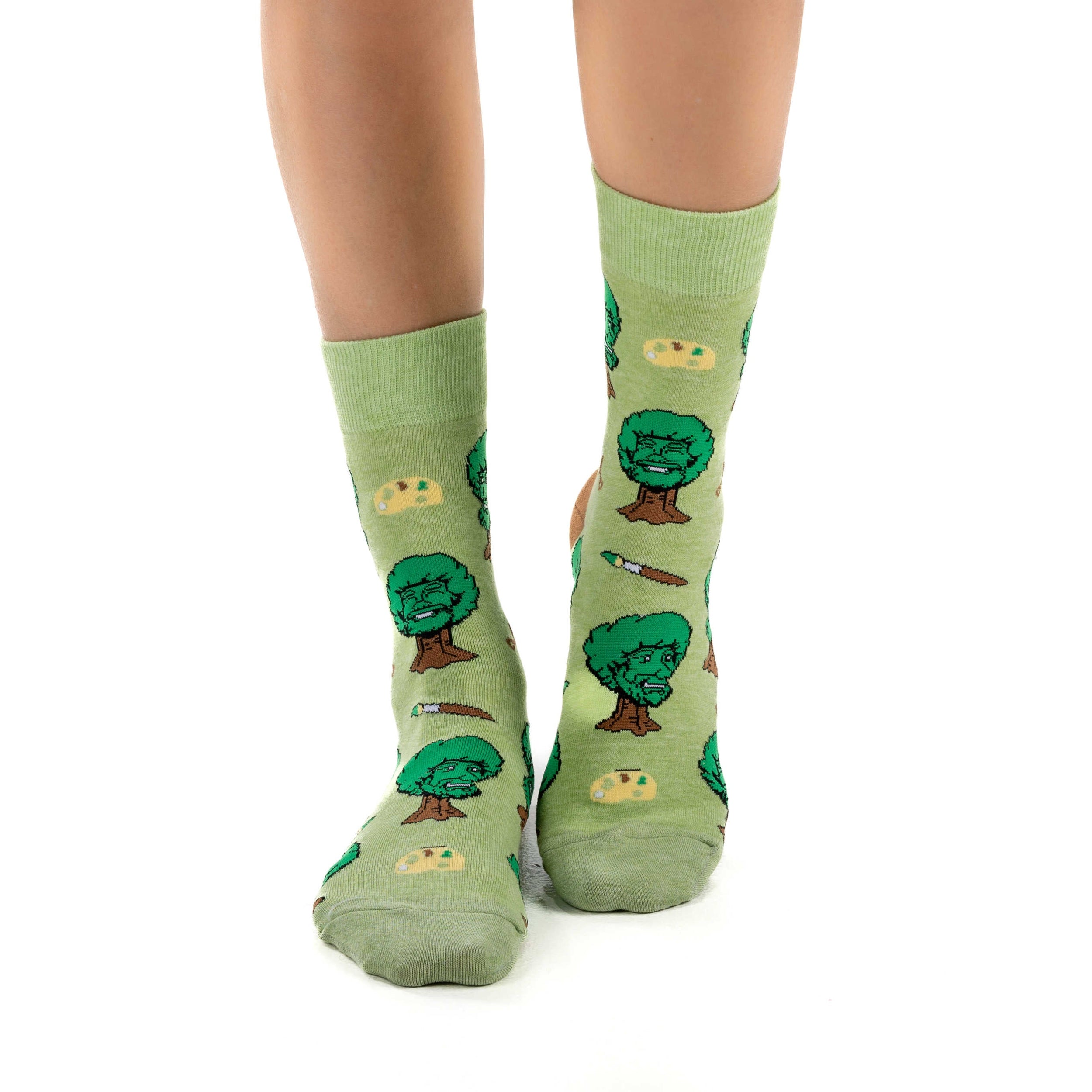 Women's Bob Ross Happy Trees Socks