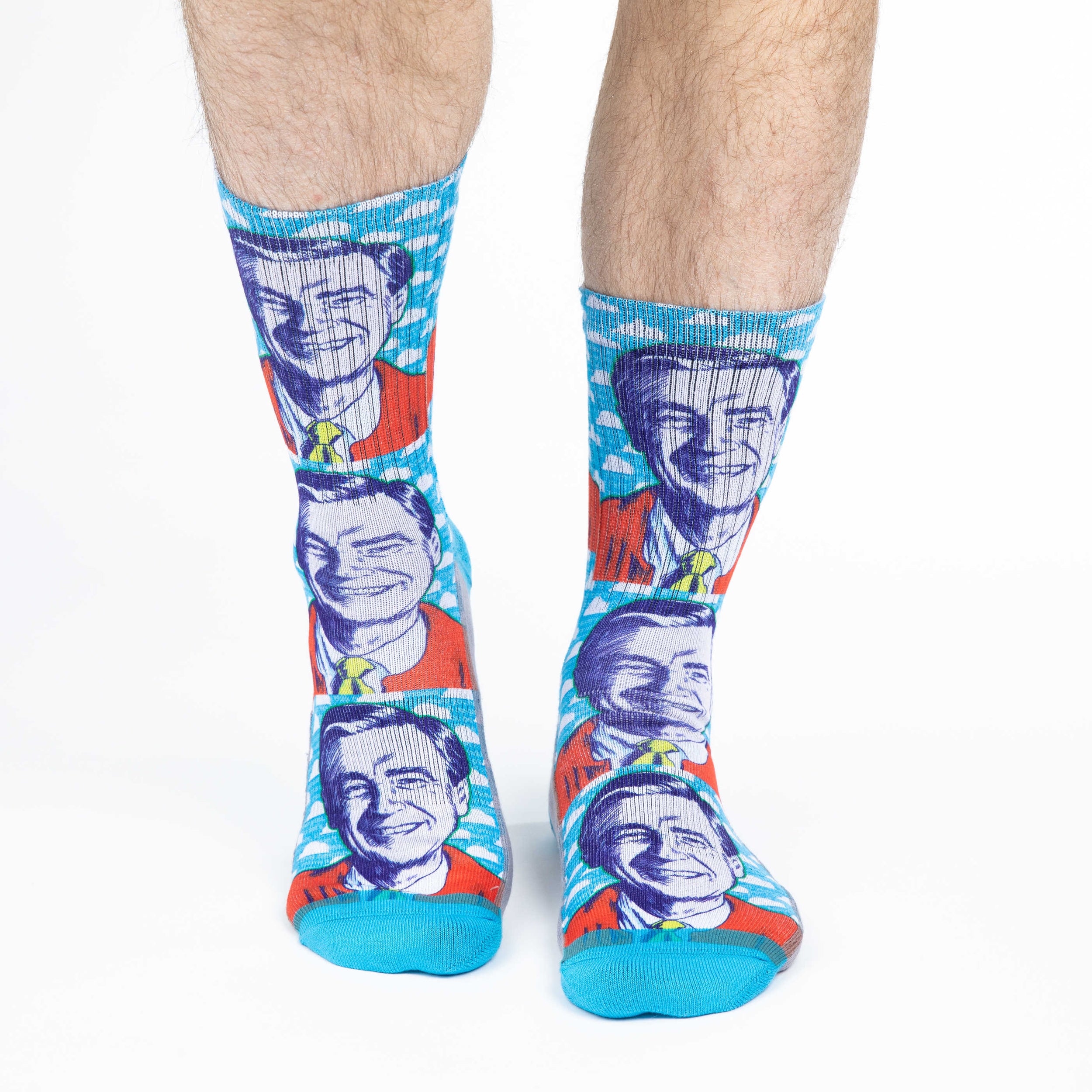 Men's Mister Rogers Pop Art Socks