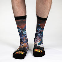 Men's Kiss Cartoon Socks