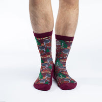 Men's Christmas Cats Socks
