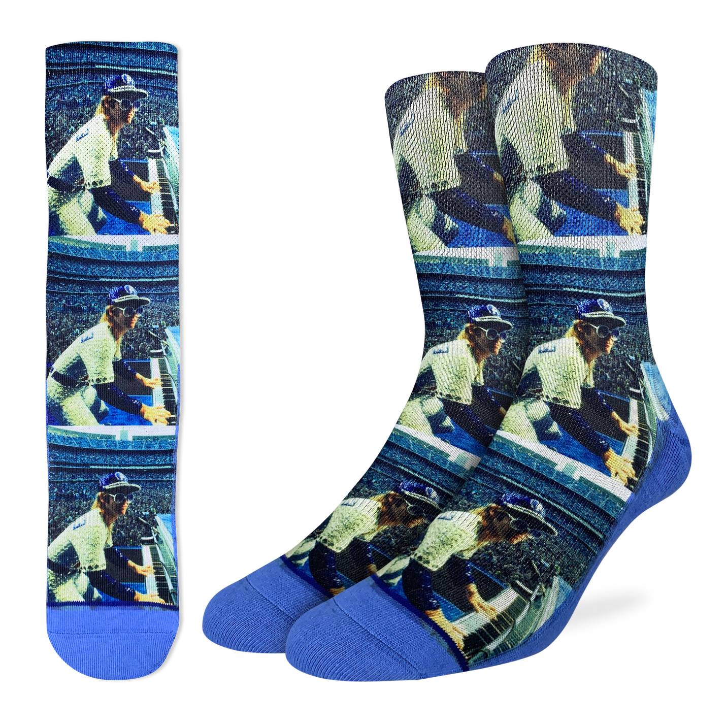 Men's Elton John Concert at Dodger Stadium Socks