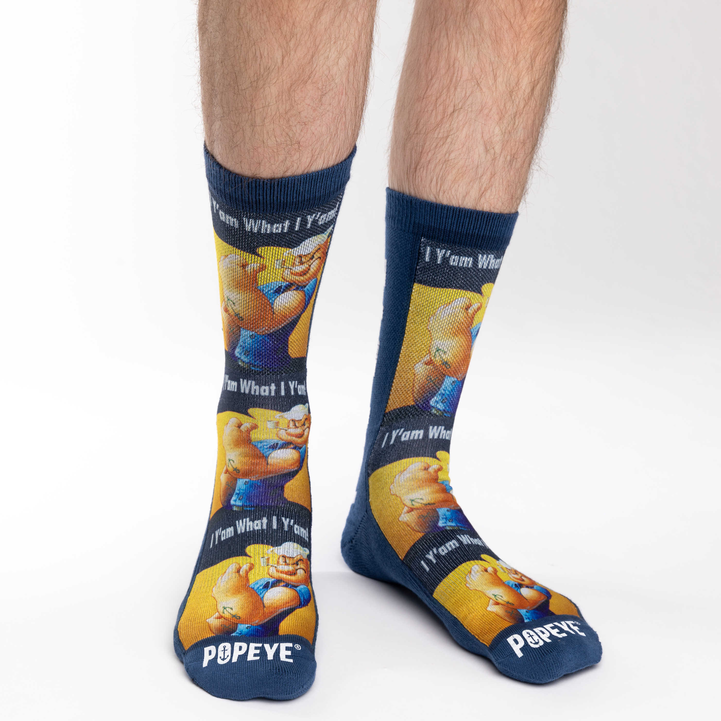 Men's Popeye I Y'am What I Y'am Socks
