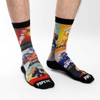 Men's Popeye Posters Socks