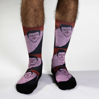 Men's Andre the Giant Illustration Socks