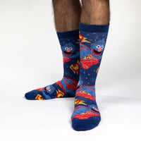 Men's Super Grover, Sesame Street Socks
