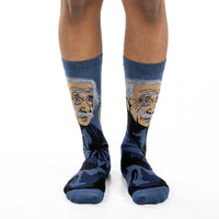 Men's Albert Einstein Thinking Socks