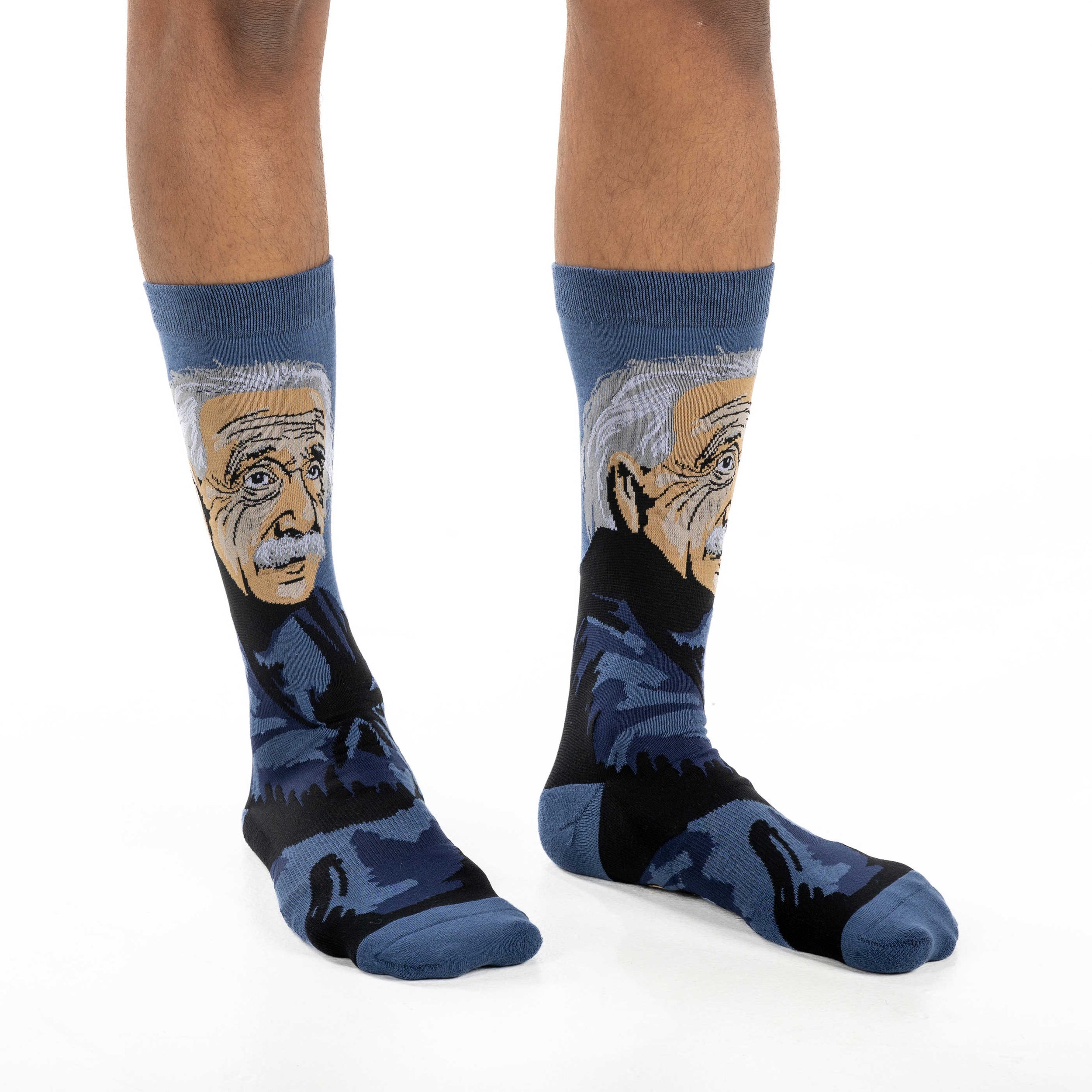 Men's Albert Einstein Thinking Socks