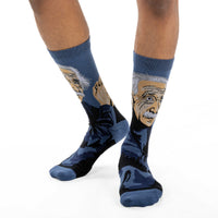 Men's Albert Einstein Thinking Socks