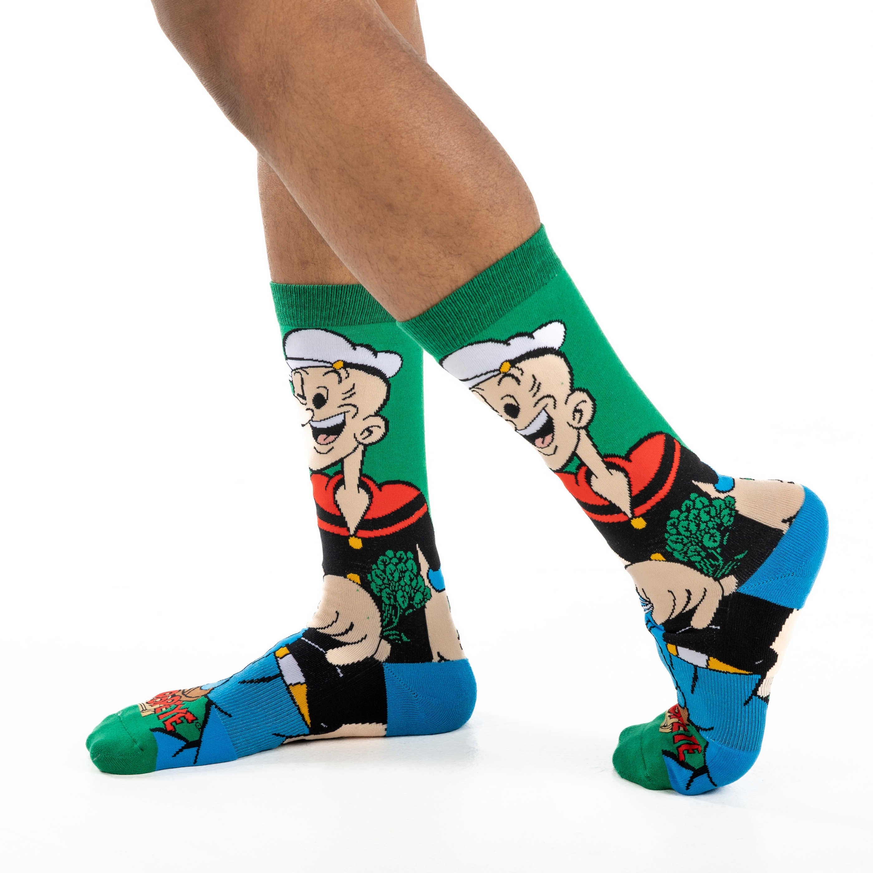 Men's Popeye Kneeling Socks