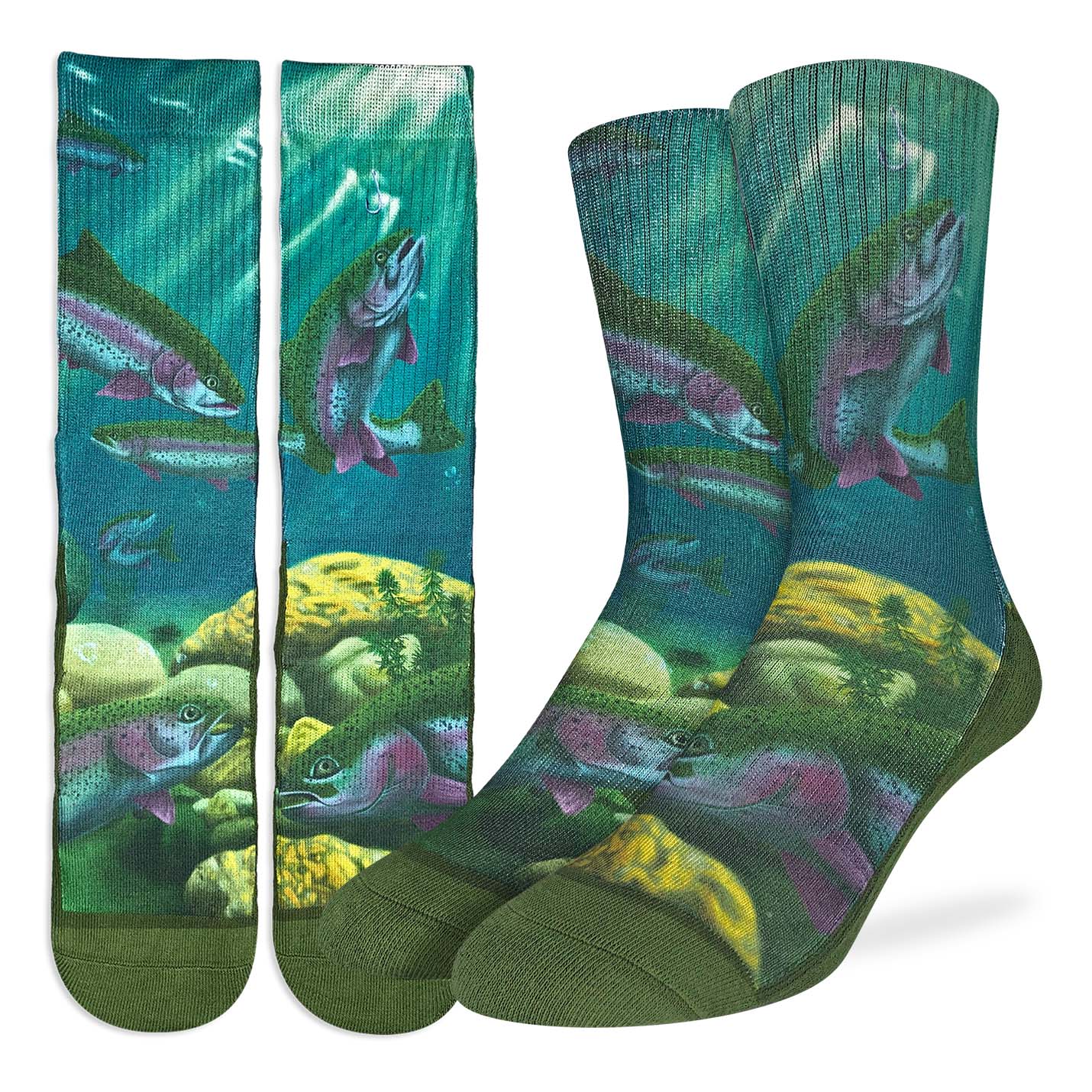 Men's Brown Trout Socks