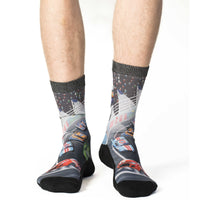 Men's Stock Car Auto Racing Socks