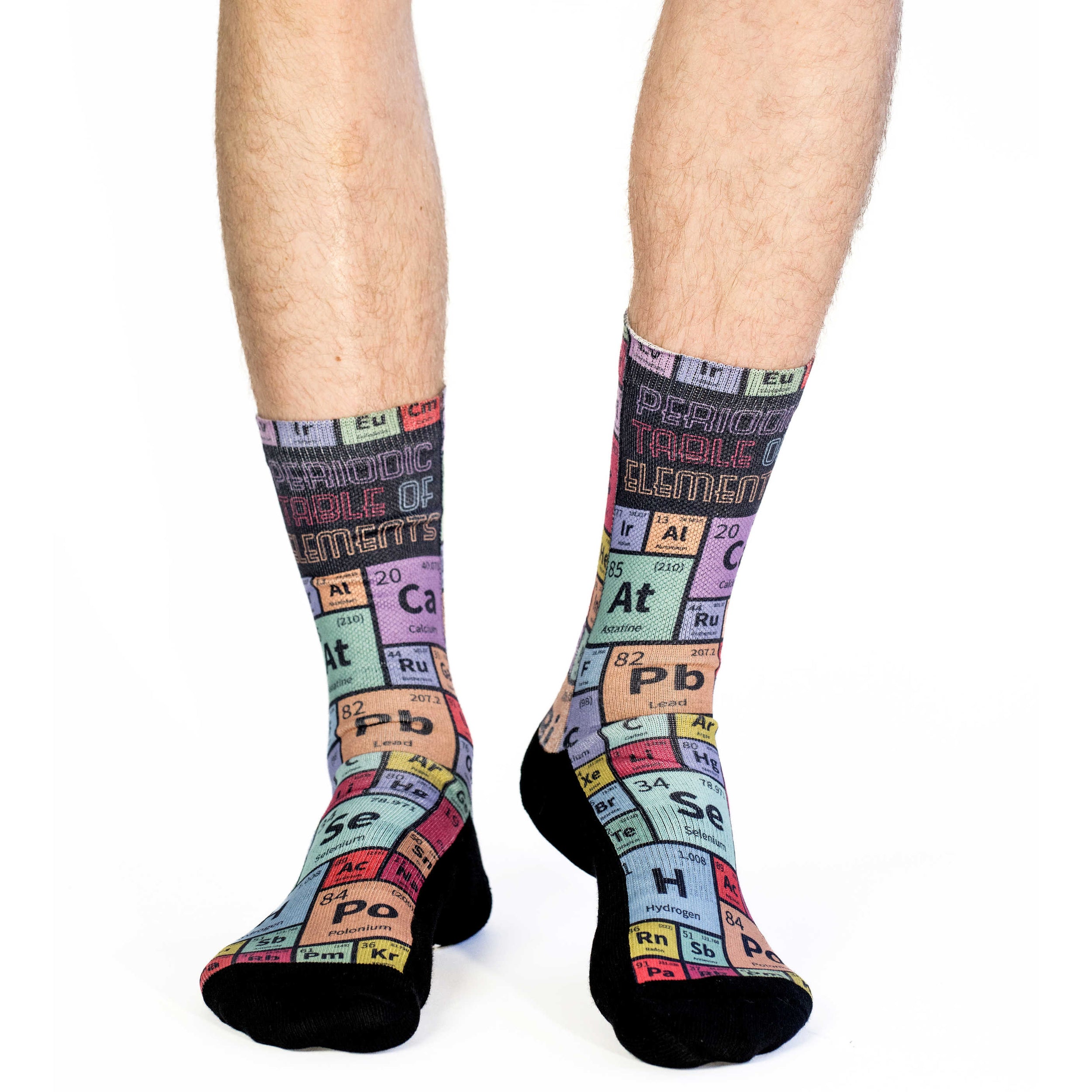 Men's Periodic Table of Elements Socks