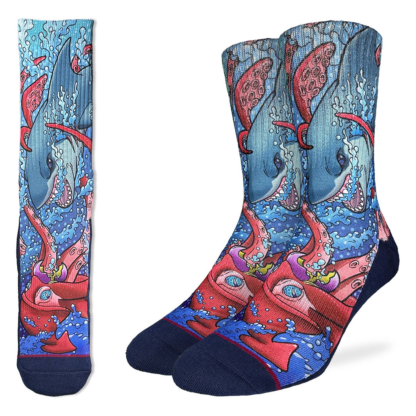 Men's Shark vs Kraken Socks
