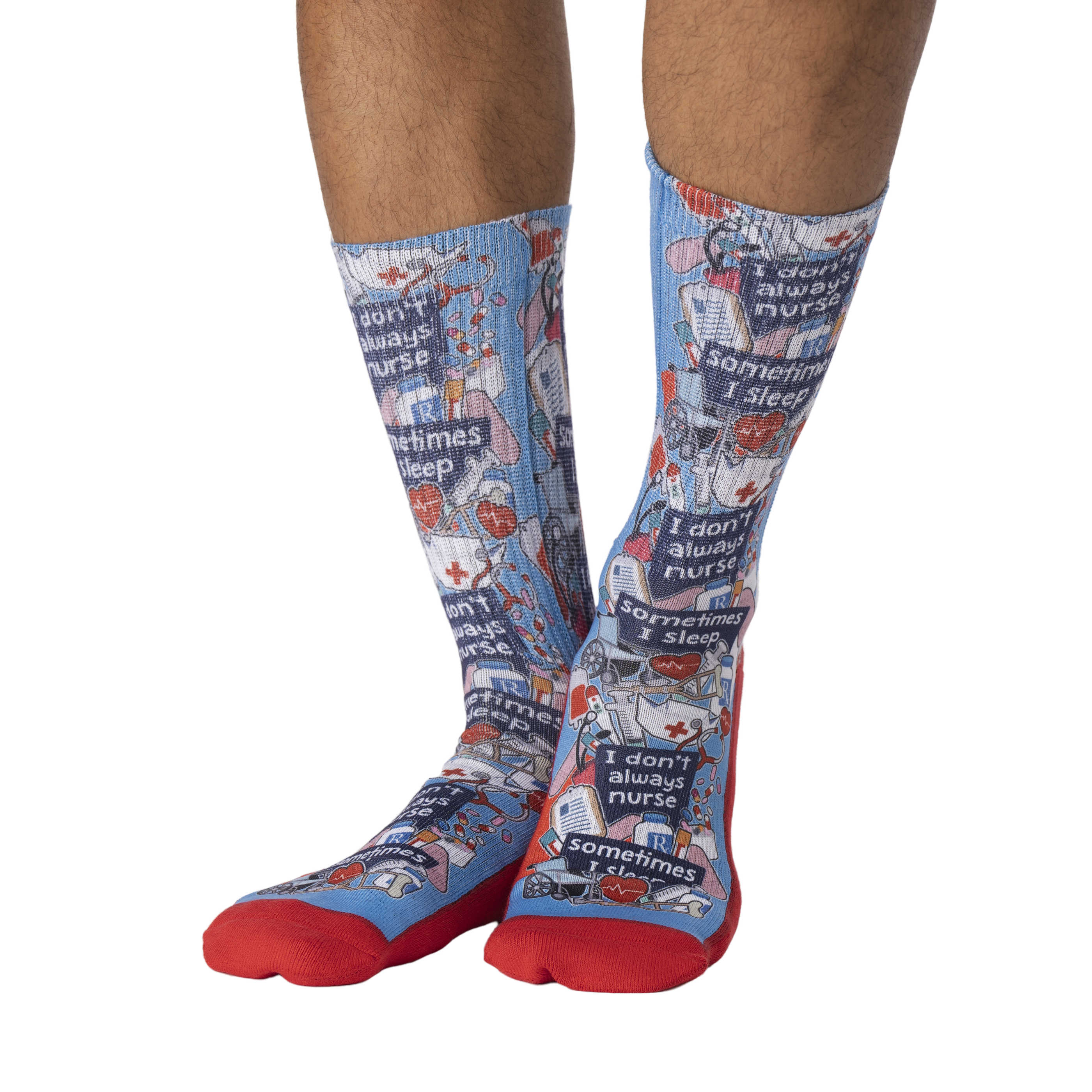 Men's I Don't Always Nurse Socks