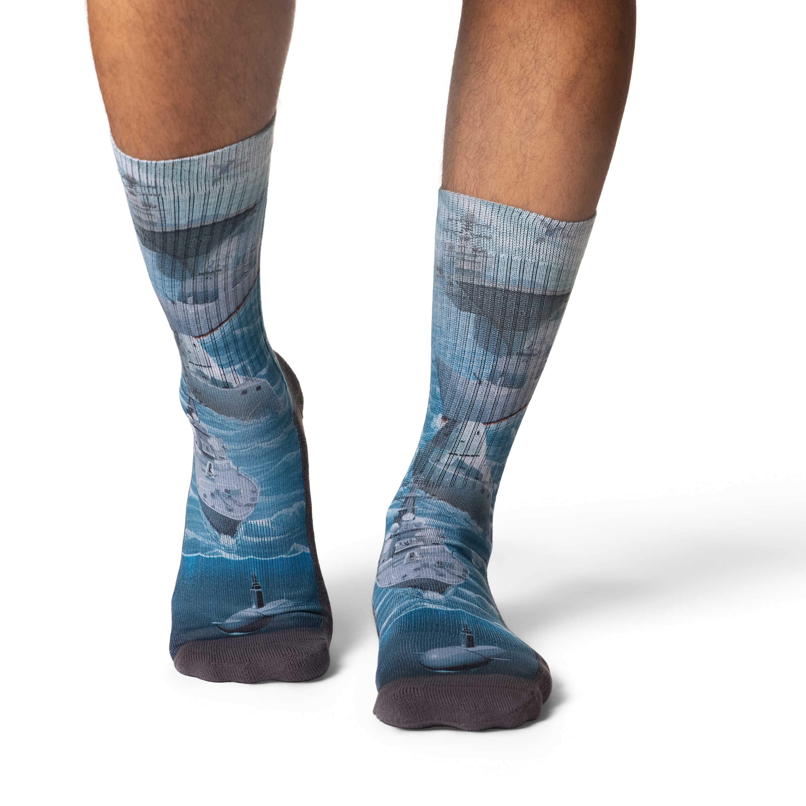 Men's Navy Socks