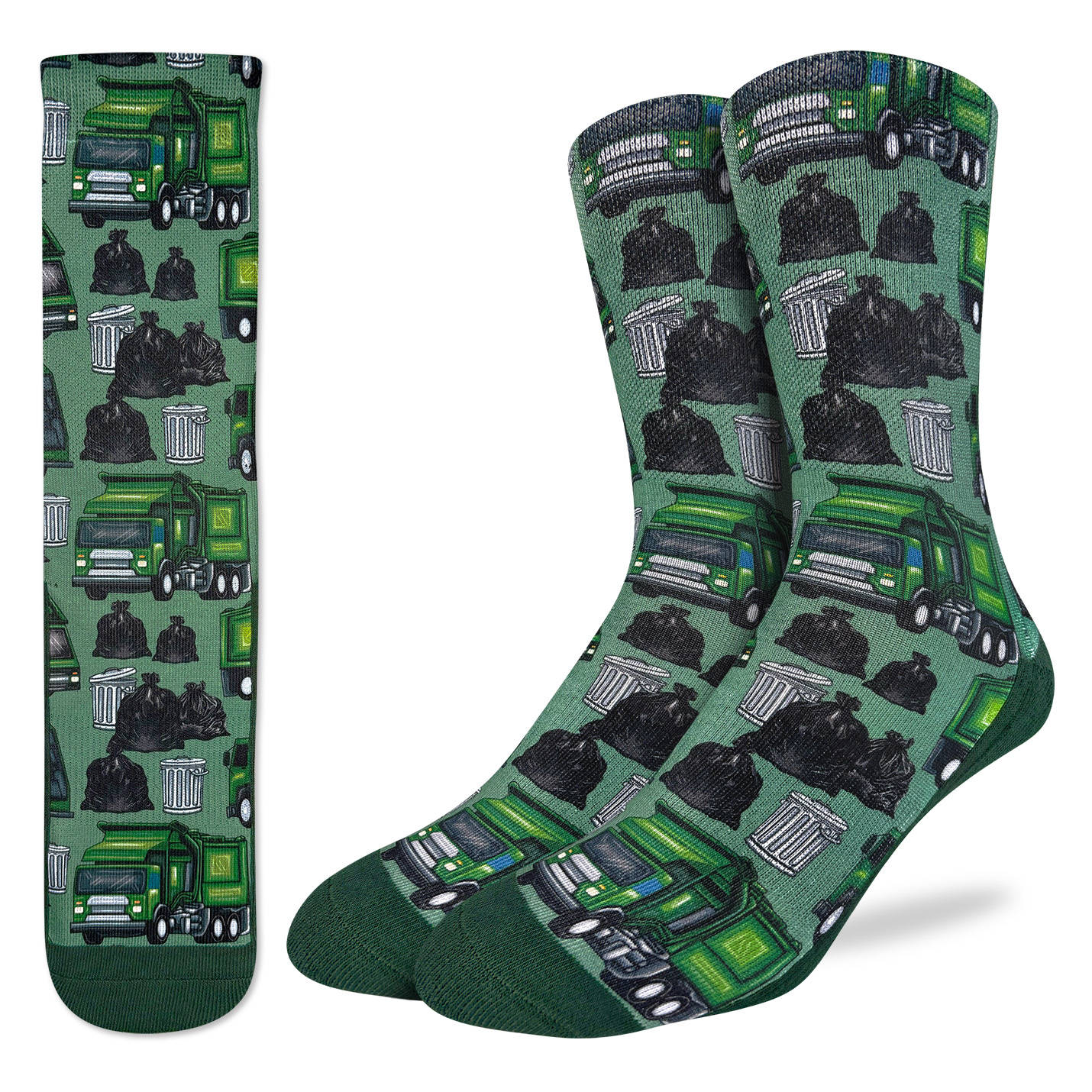 Men's Garbage Trucks Socks