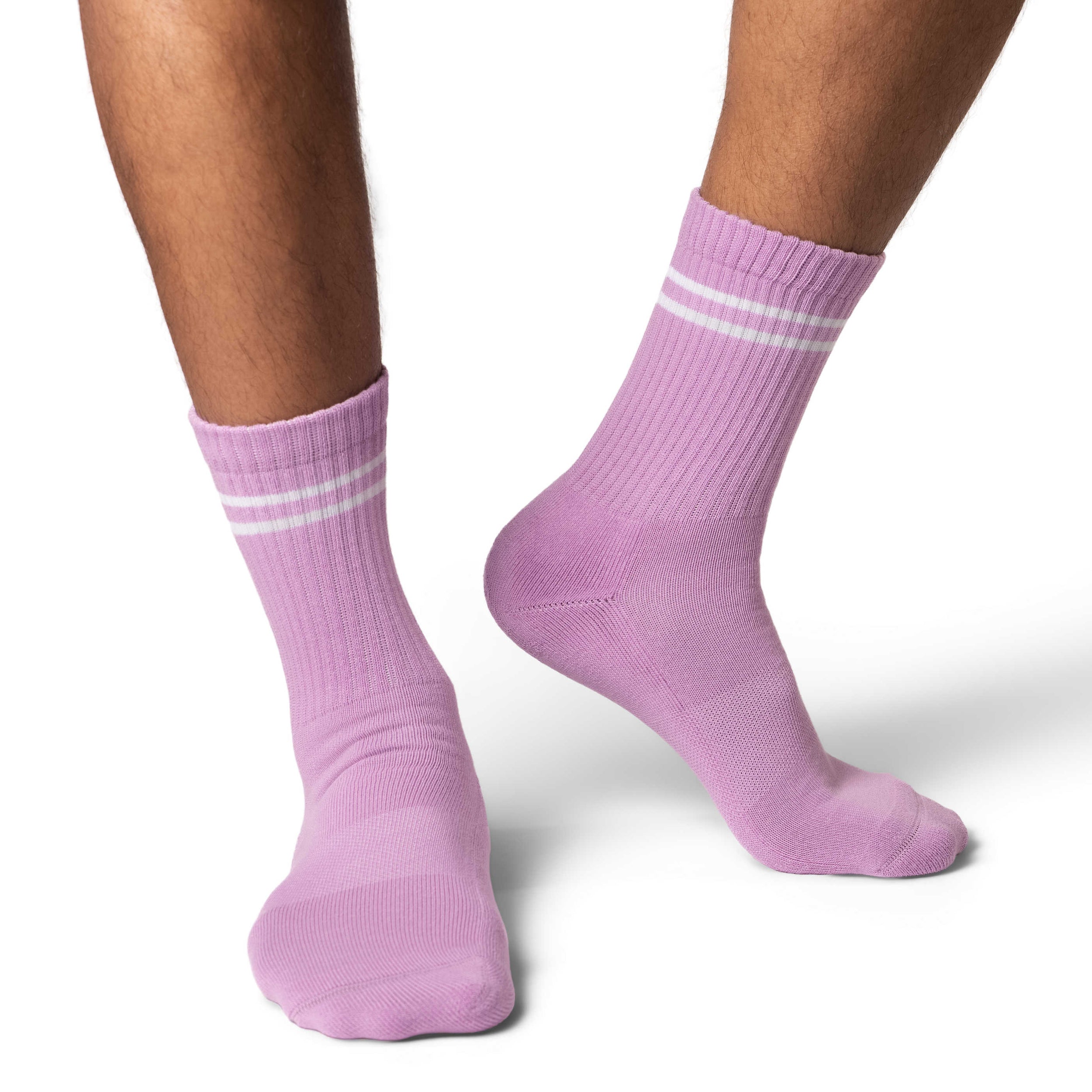 Men's Athletic Socks, Lavender