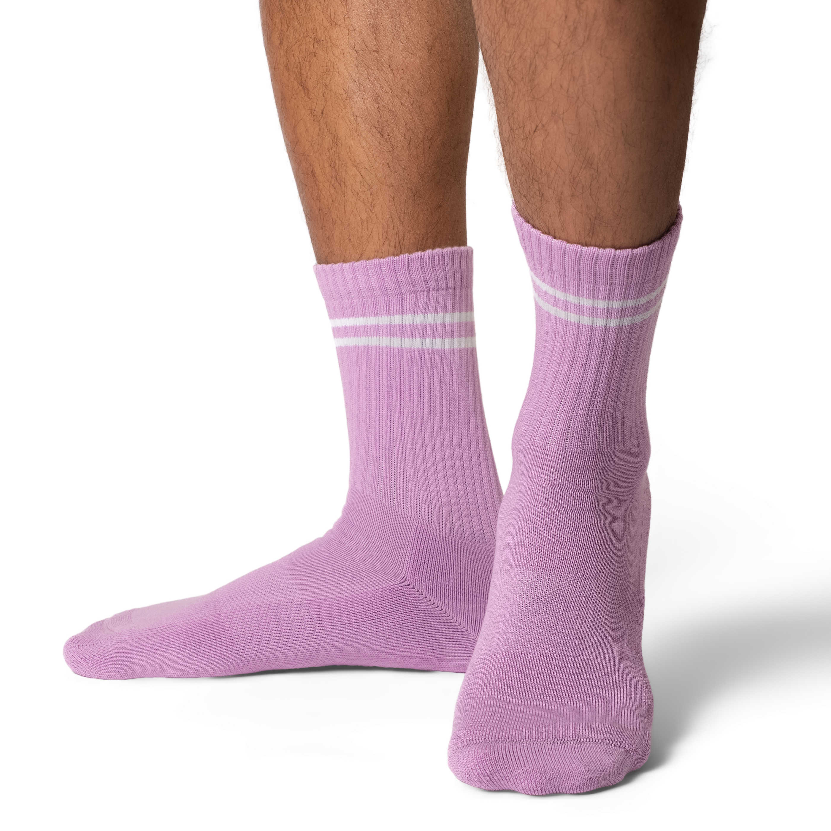 Men's Athletic Socks, Lavender