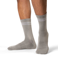 Men's Athletic Socks, Heather Grey