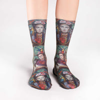 Women's Ode To Frida Kahlo Socks
