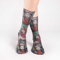 Women's Ode To Frida Kahlo Socks