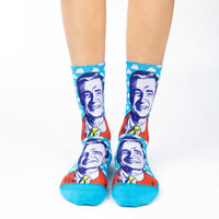 Women's Mister Rogers Pop Art Socks