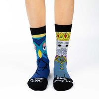 Women's Mister Rogers King Friday Socks