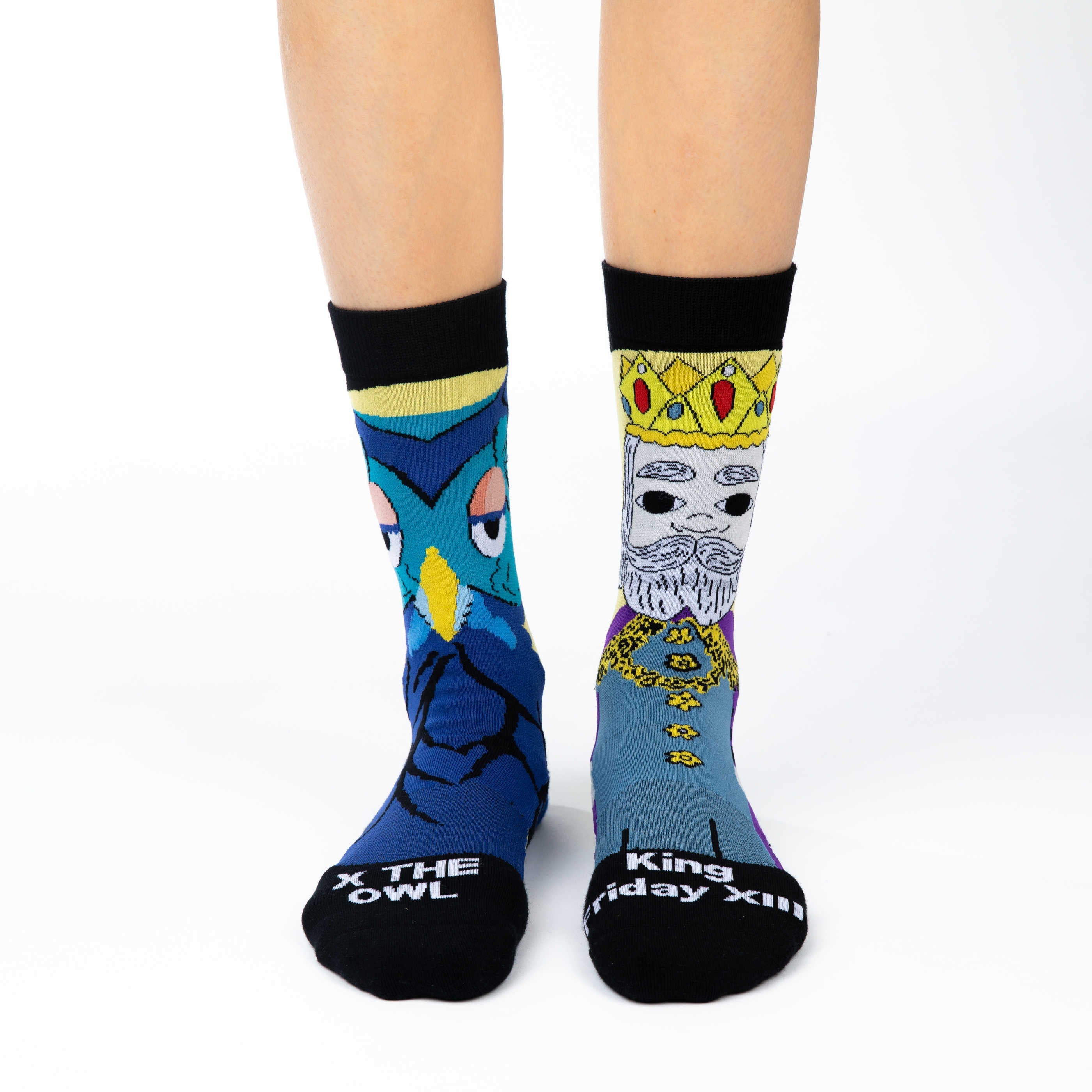 Women's Mister Rogers King Friday Socks