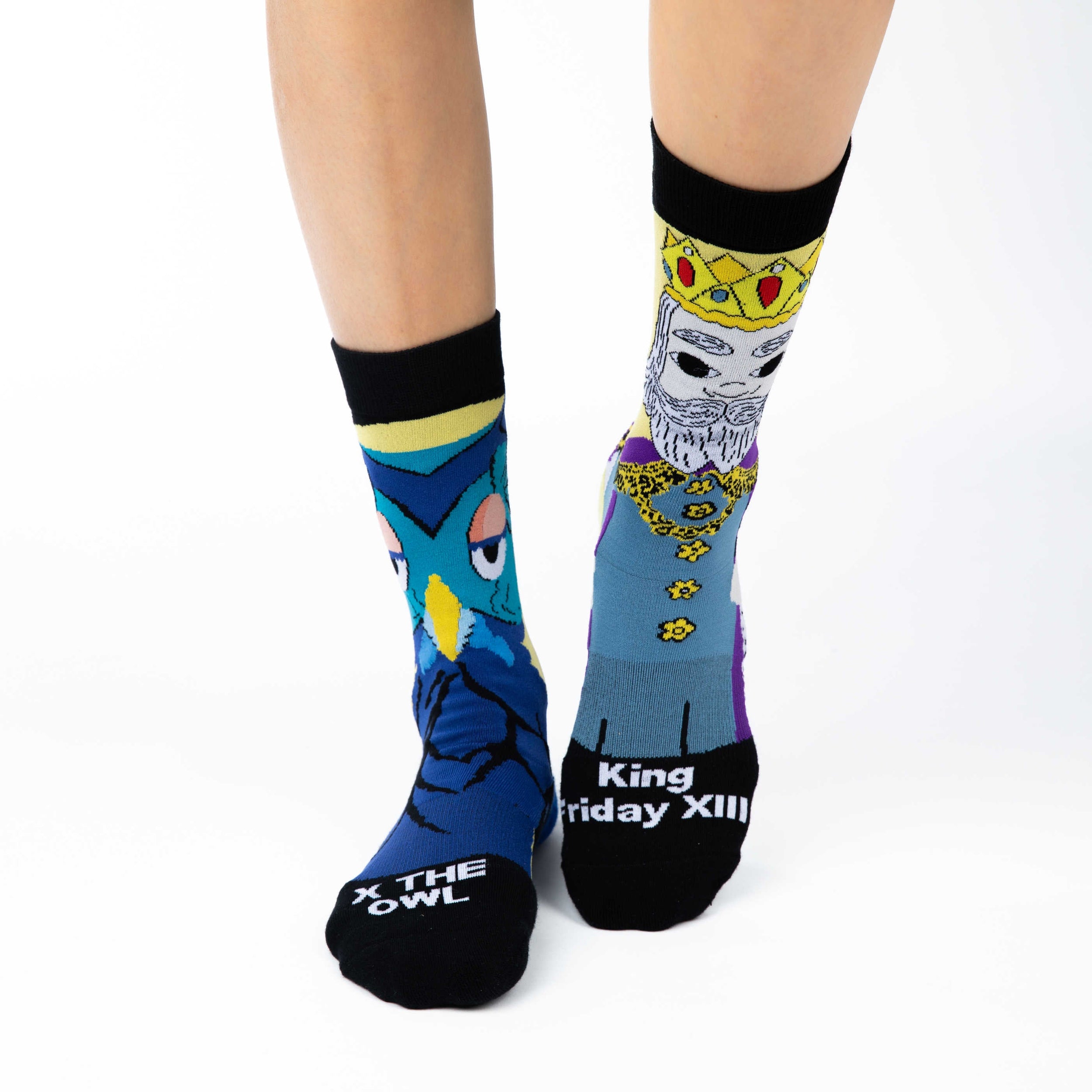 Women's Mister Rogers King Friday Socks