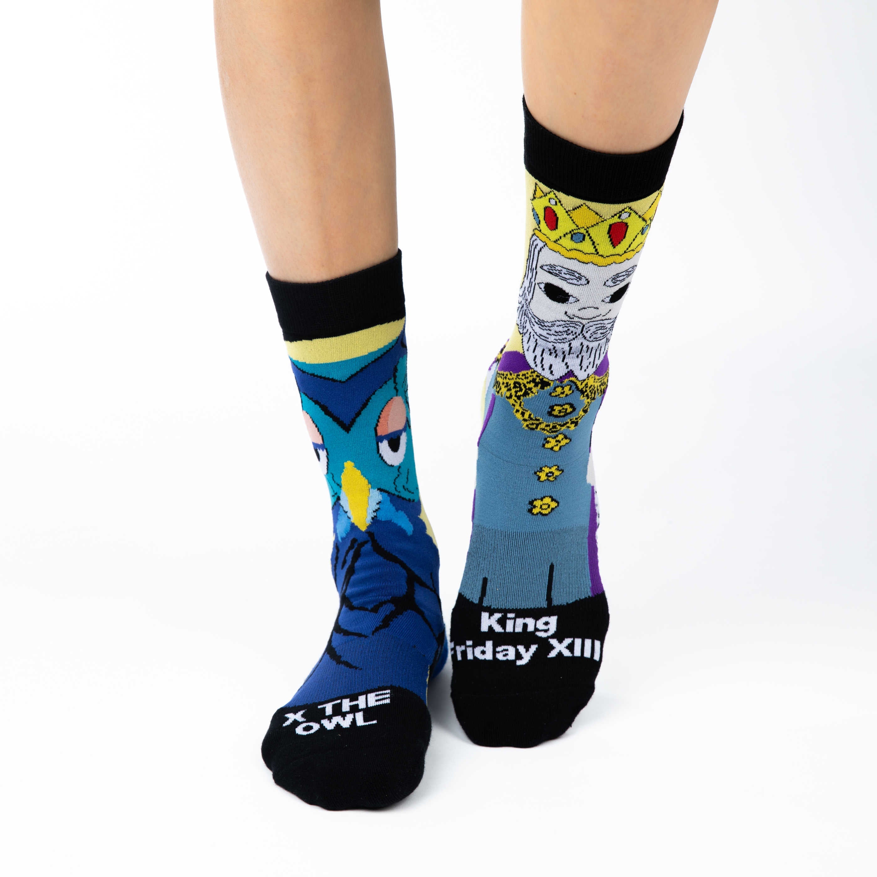 Women's Mister Rogers King Friday Socks