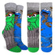 Women's Oscar and Cookie Monster Socks
