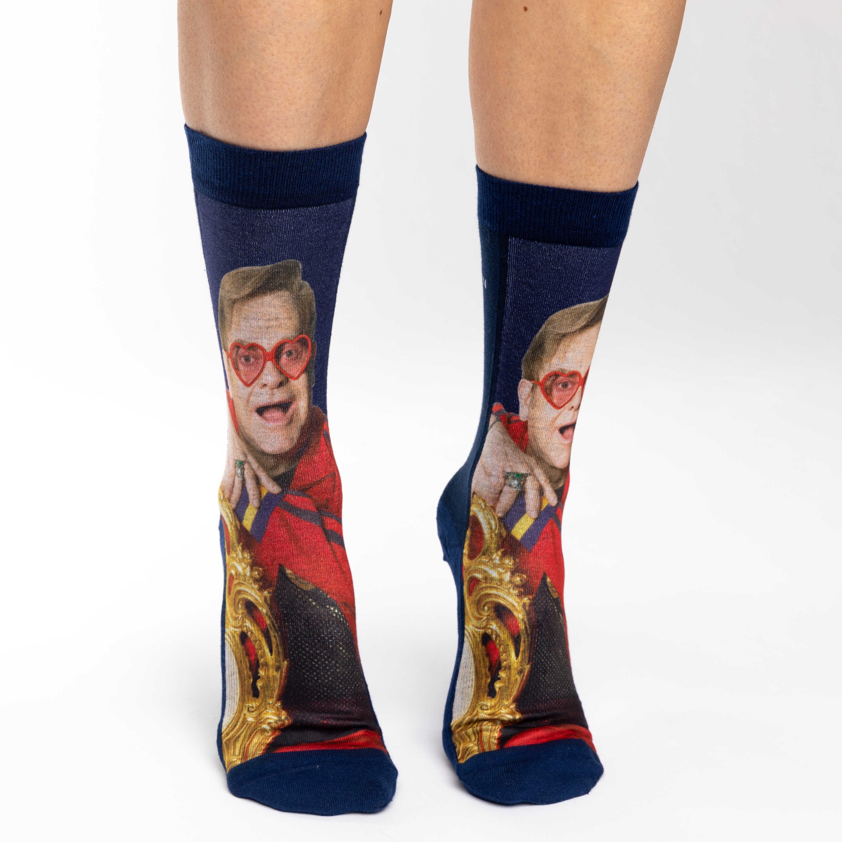 Women's Elton John on Chair Socks