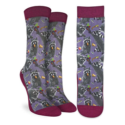 Women's Hungry Raccoons Socks