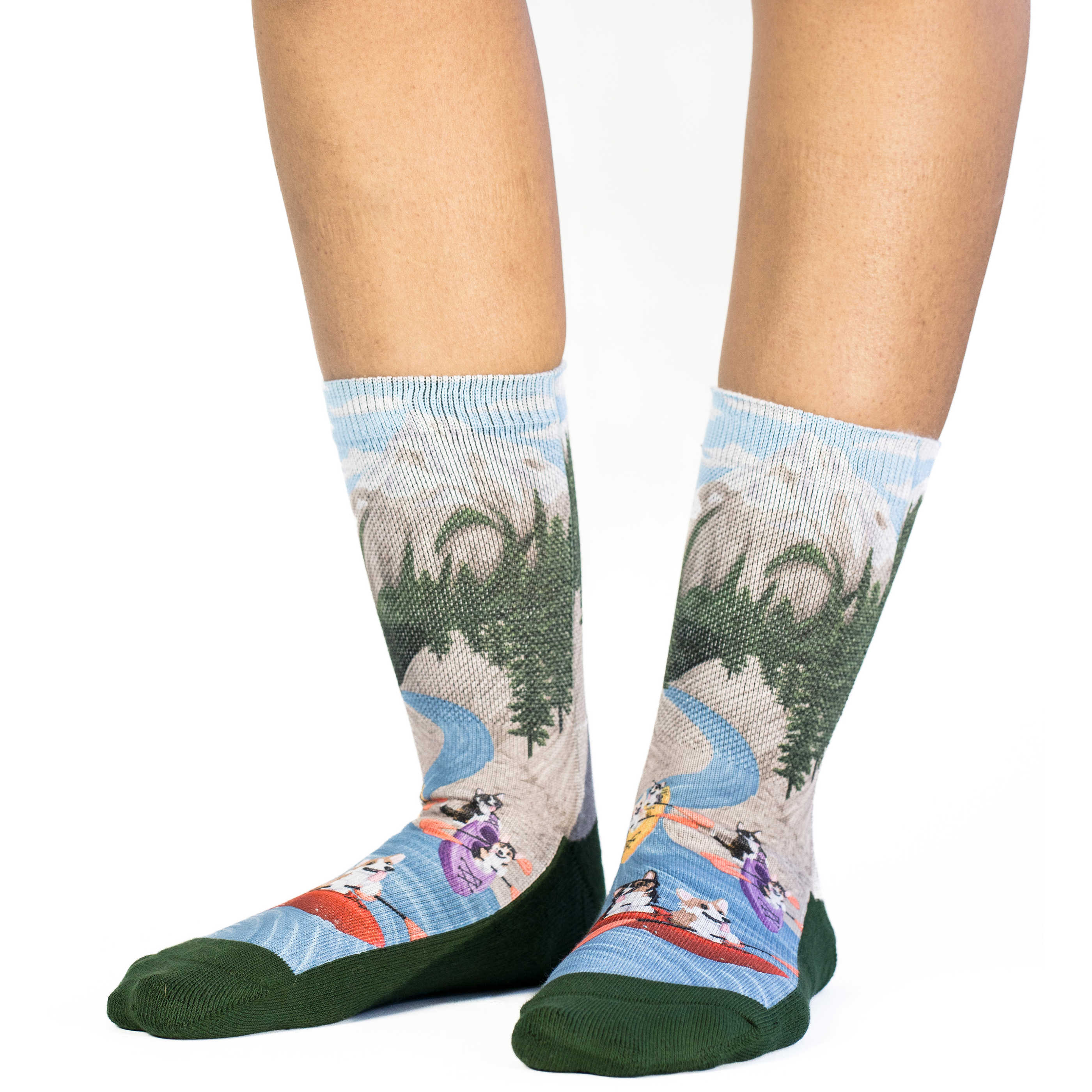 Women's Corgi's Kayaking Socks