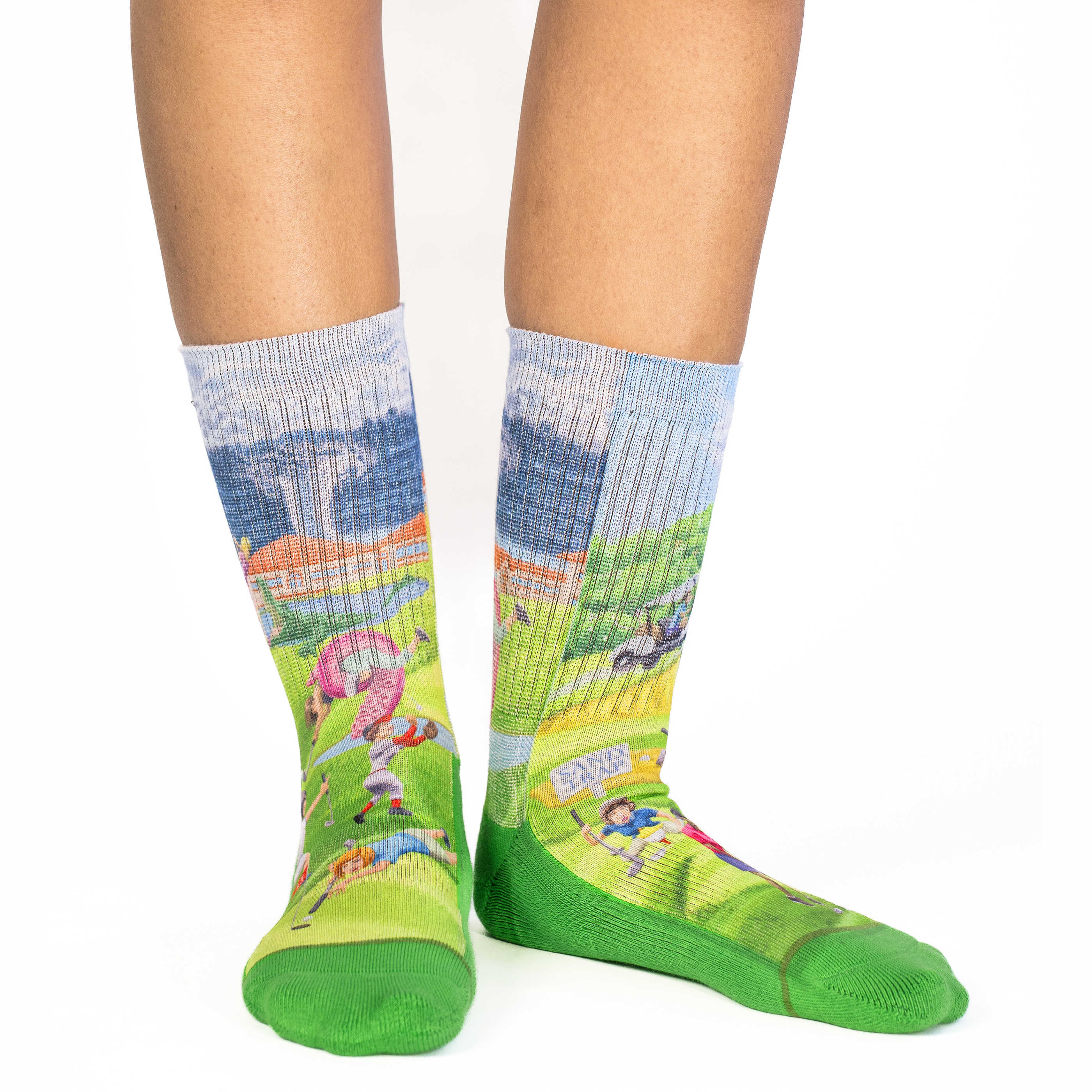 Women's Crazy Golf Socks