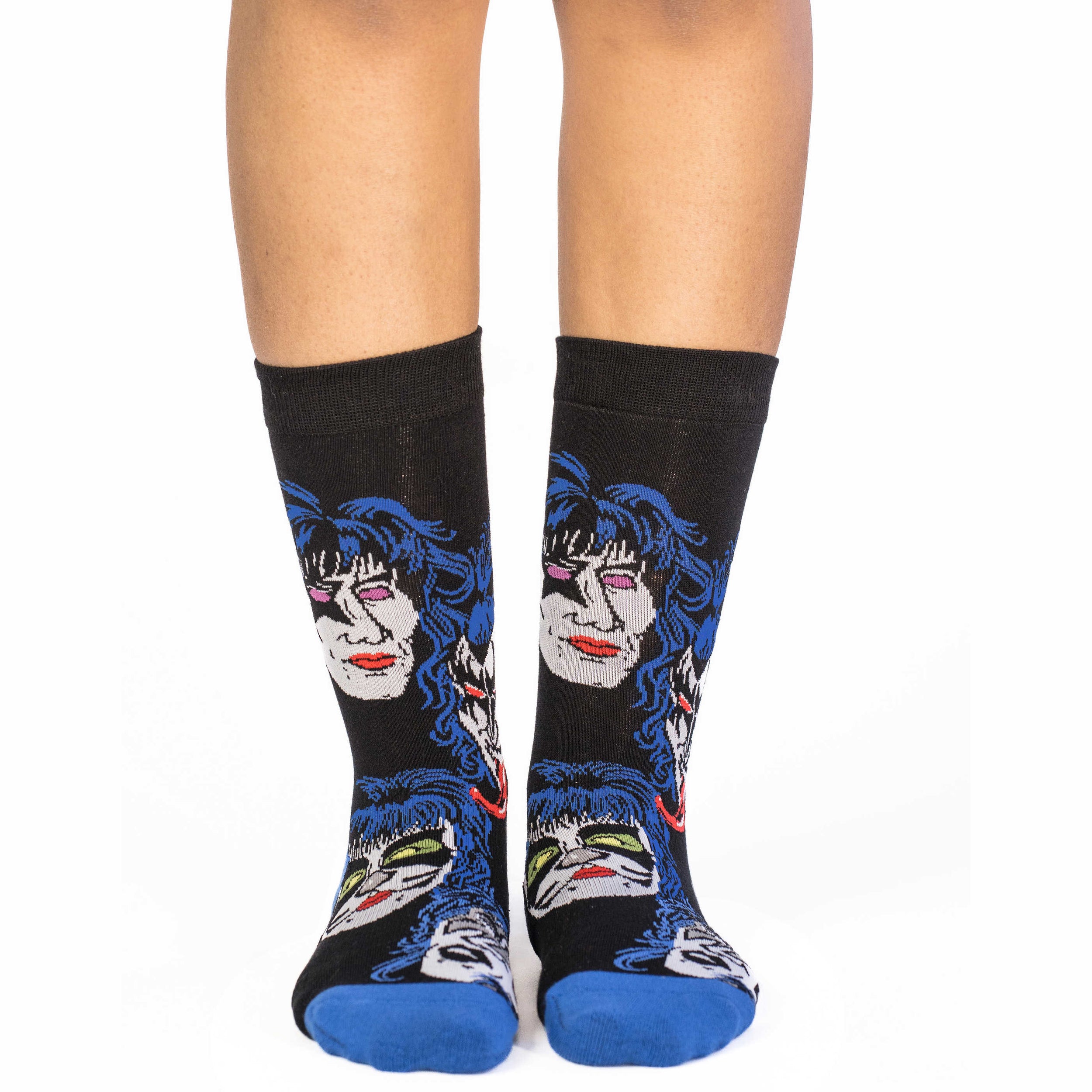 Women's KISS Solo Faces Socks