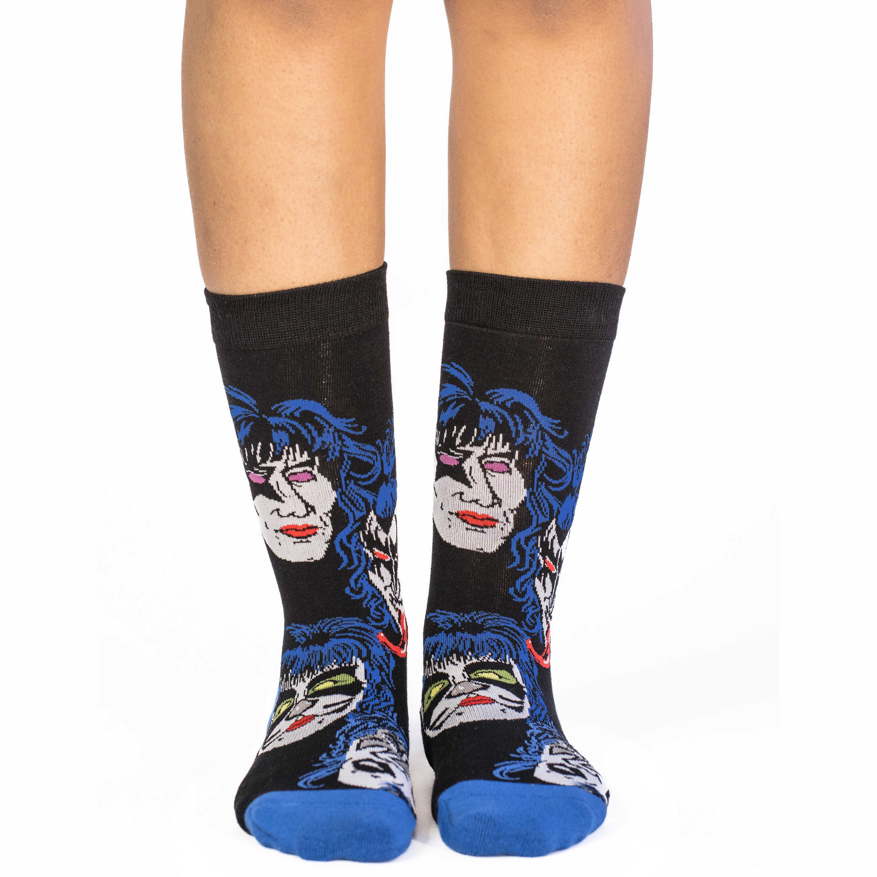 Women's KISS Solo Faces Socks