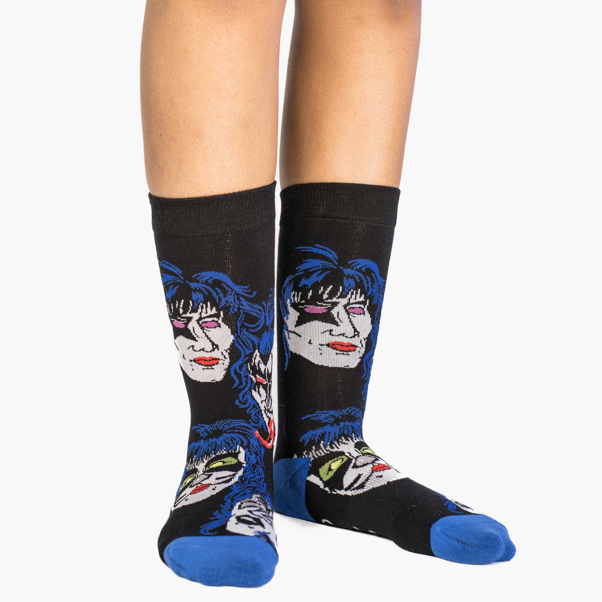 Women's KISS Solo Faces Socks