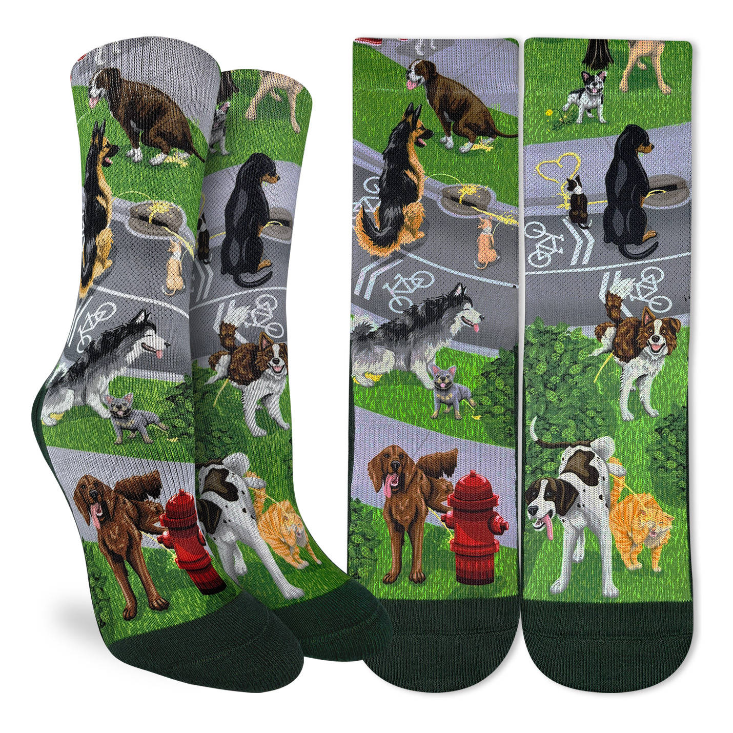 Women's Dogs Peeing Socks