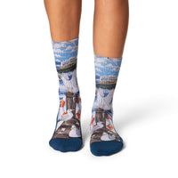 Women's Seagulls at the Pier Socks