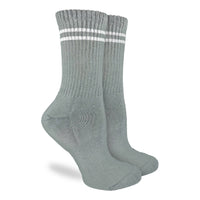 Women's Athletic Socks, Heather Grey