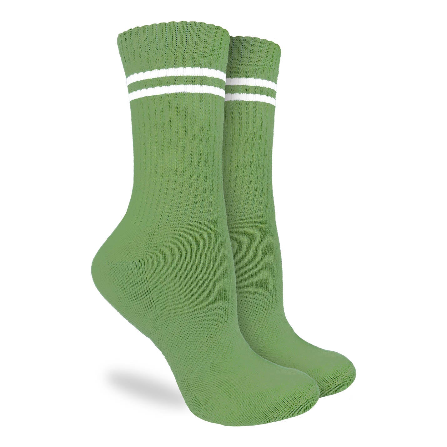 Women's Athletic Socks, Leaf Green
