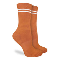 Women's Athletic Socks, Rust