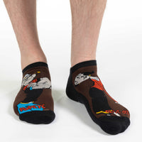 Men's Popeye & Olive Ankle Socks