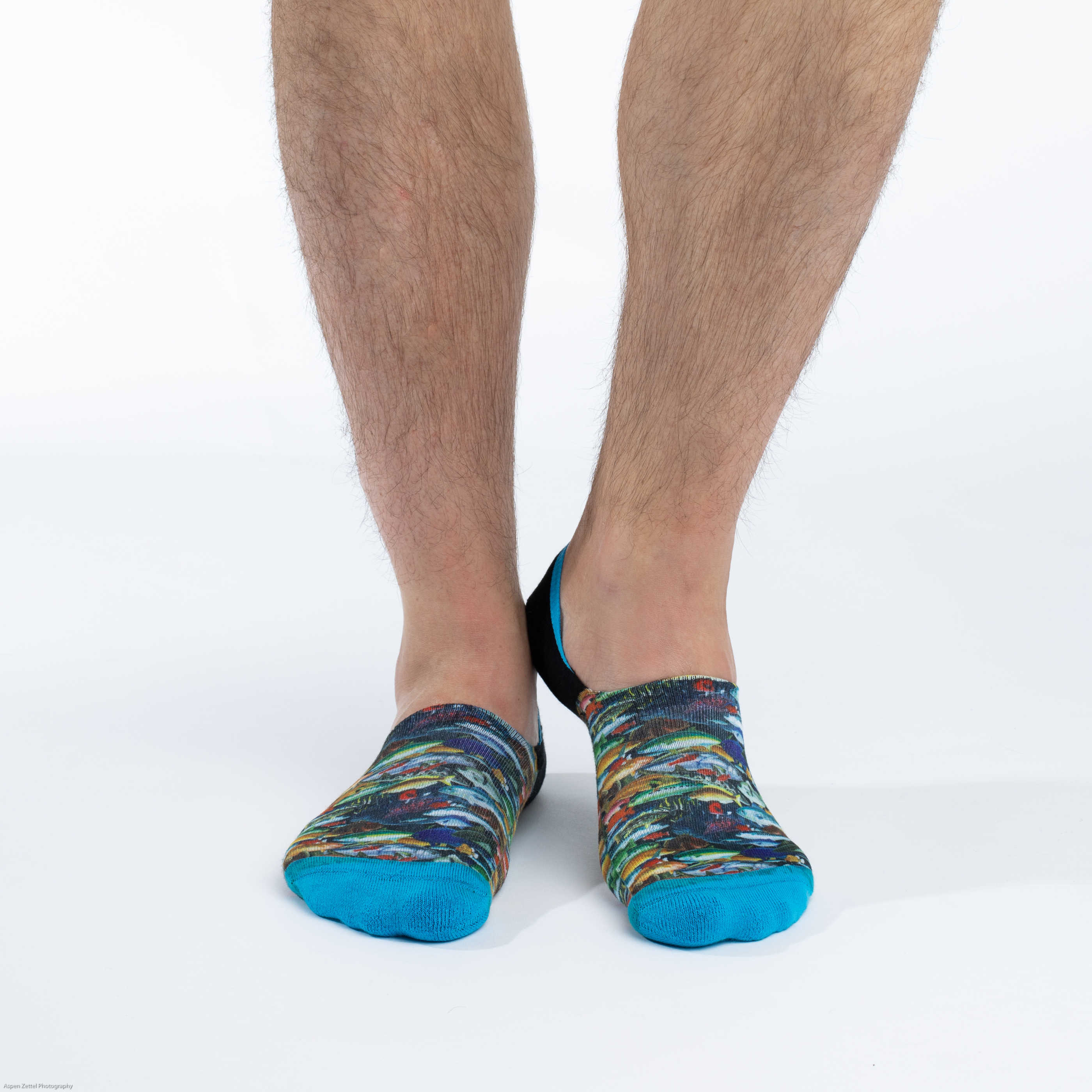 Men's School of Fish No Show Socks