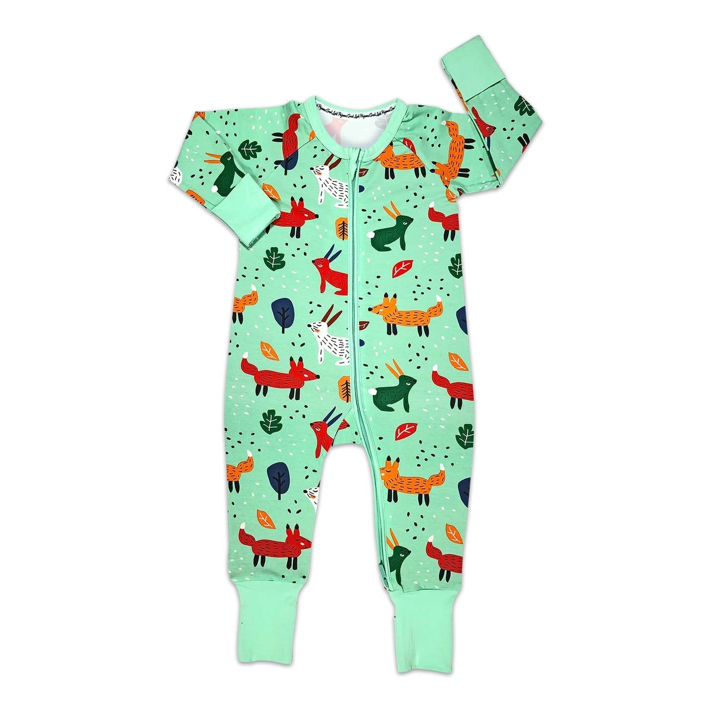Foxes Baby Pajamas