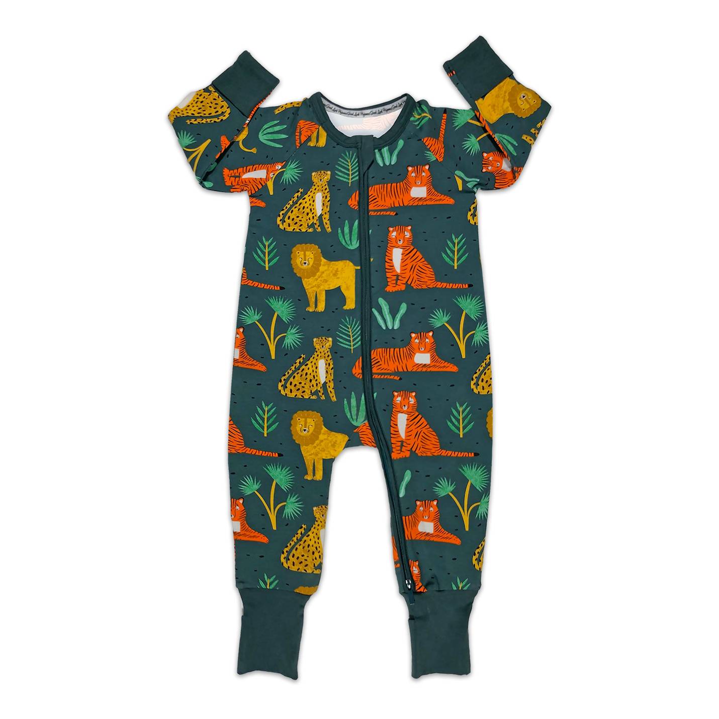Big Cats Baby Pajamas